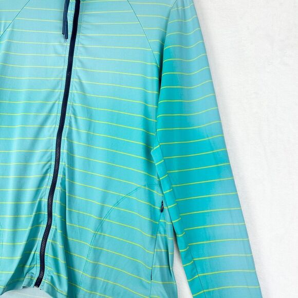 Title Nine Jacket Size Large Full Zip Stripe Zip Pockets Outdoor Athletic - Picture 5 of 7